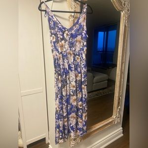 O’Neil floral dress with adjustable shoulder straps